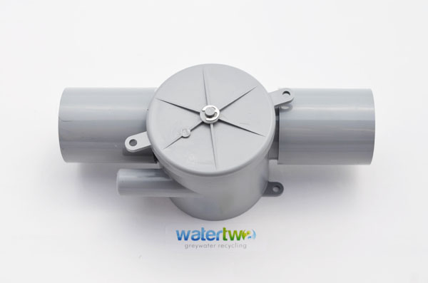 Grey Watertwo diverter valve